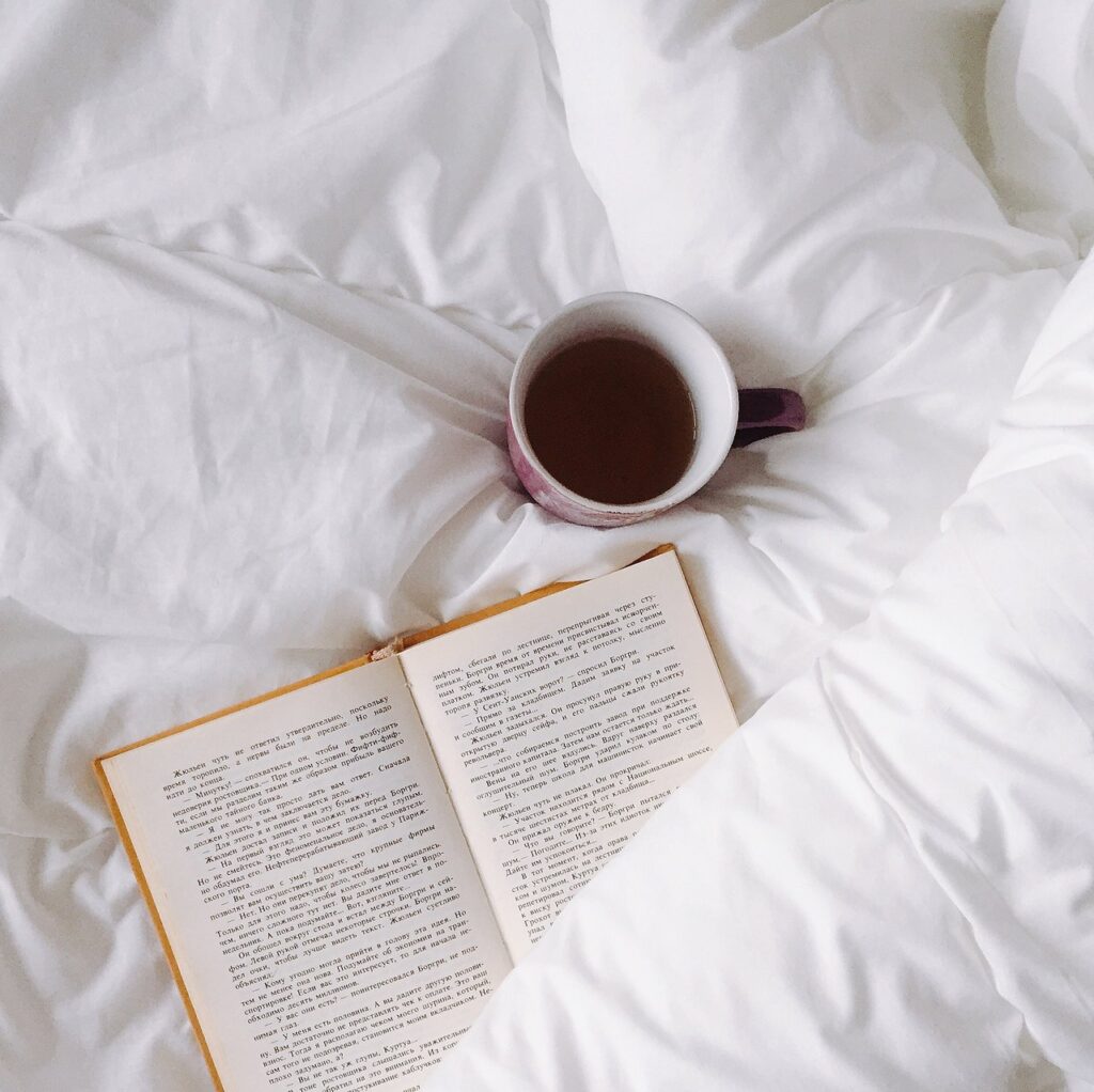 Lesen vor dem Schlafen