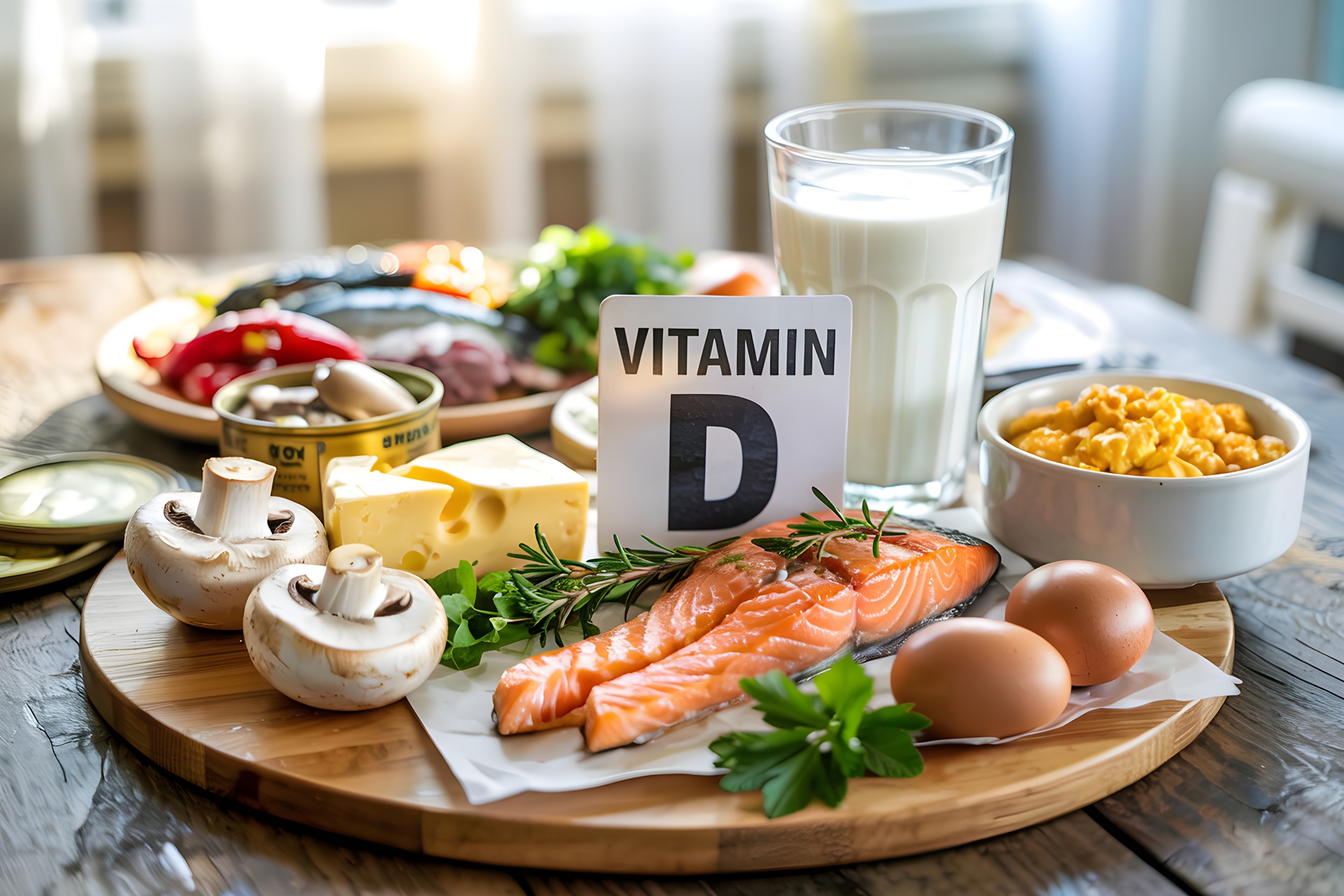 Vitamin-D-Quellen trotz Milchunvertraeglichkeit  