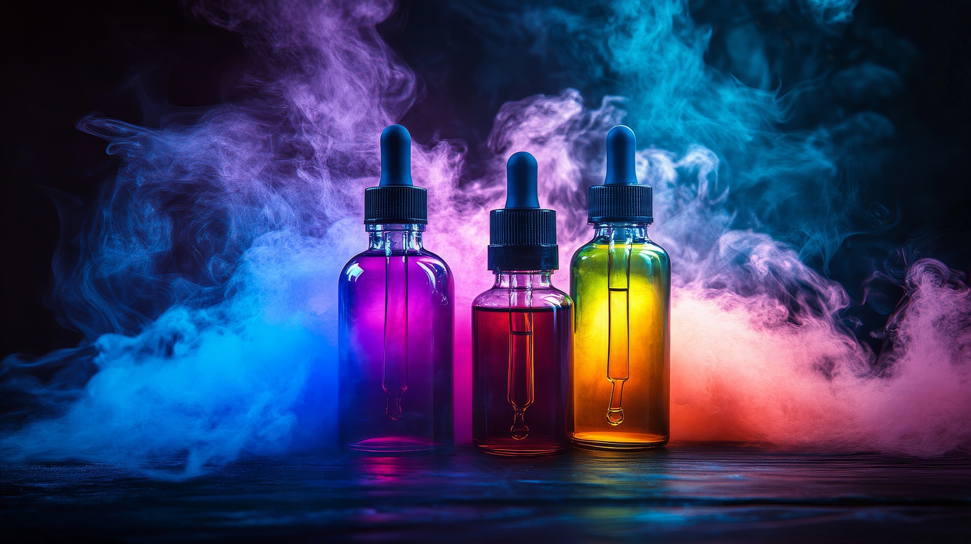 Aromaflaschen mit Dampf | Vape  